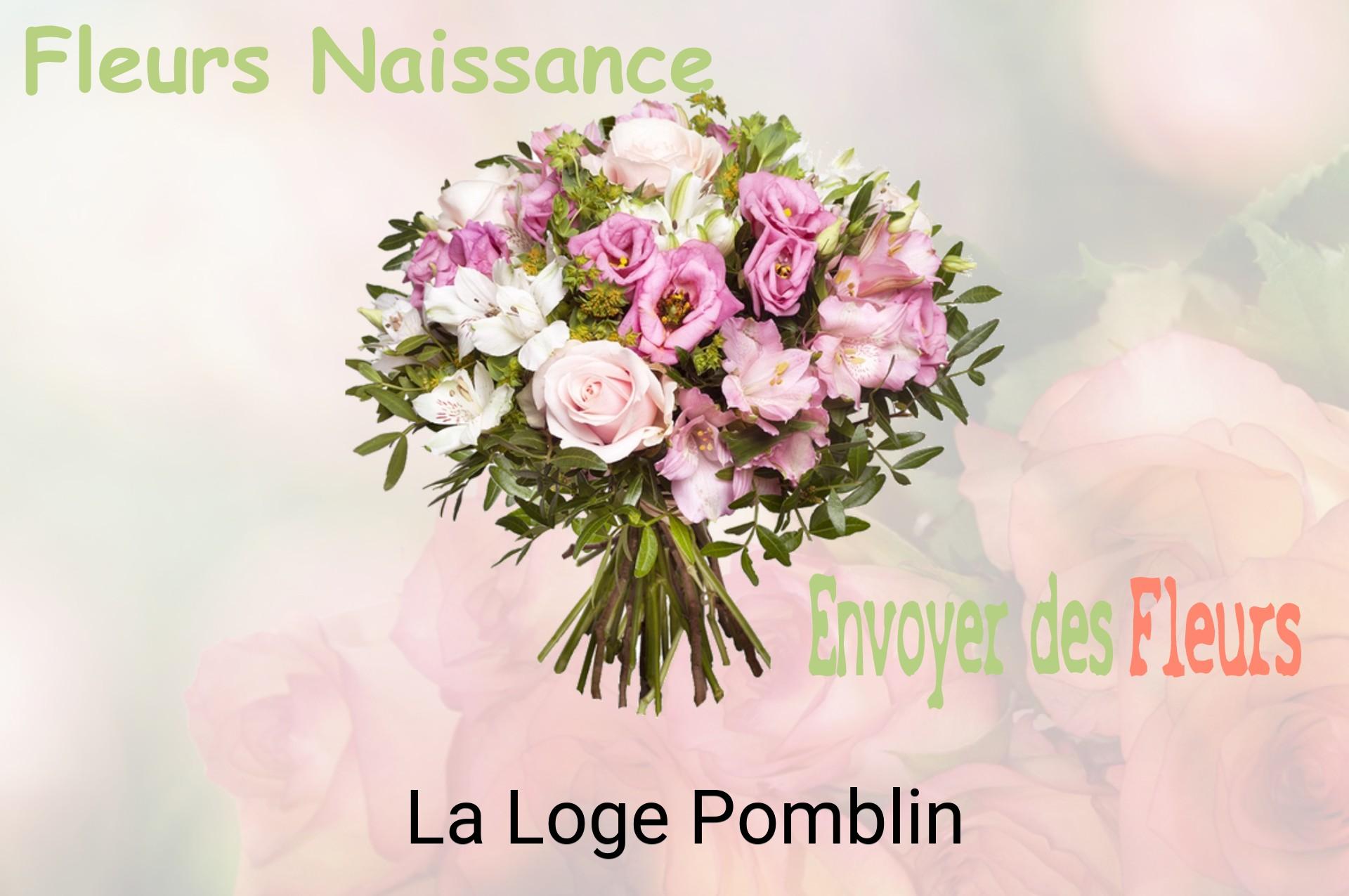 Bouquet de fleurs de naissance livré à La Loge-Pomblin